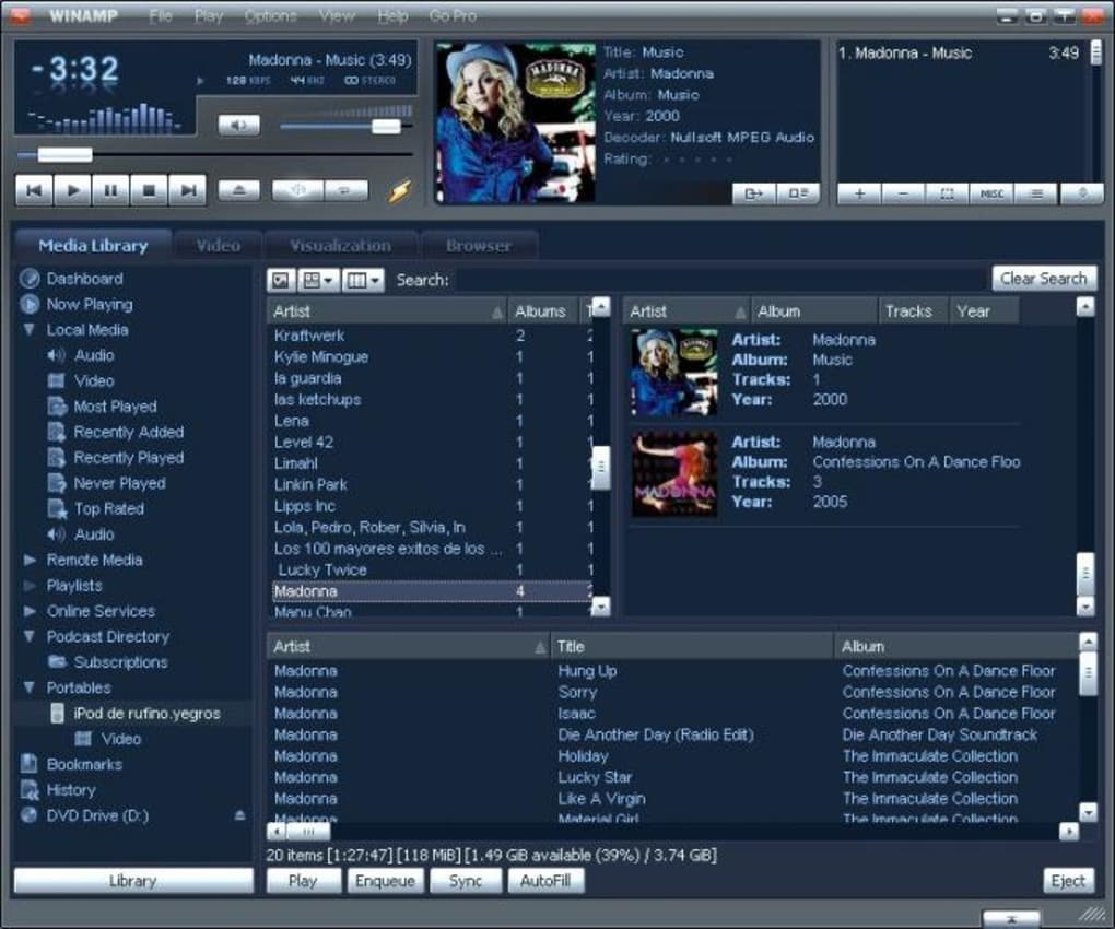 Download Winamp For Windows 7